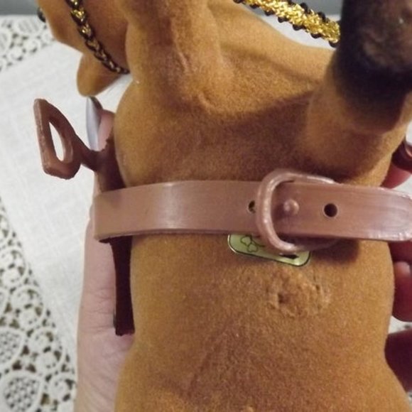 Brown Flocked Pony, Carnival Prize Horse - Picture 9 of 9